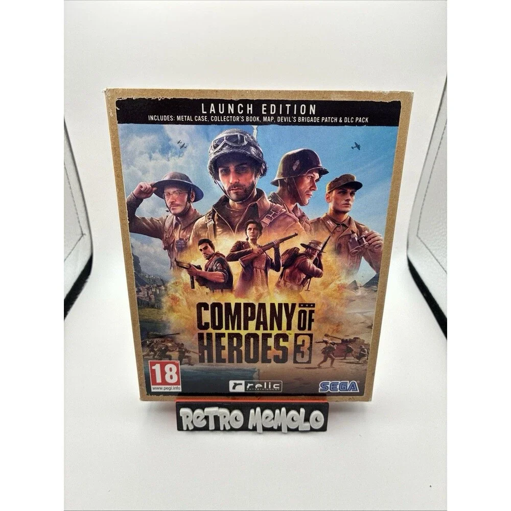 Company of Heroes 3 Launch Steelbook Edition - PC - ( NO GAME )